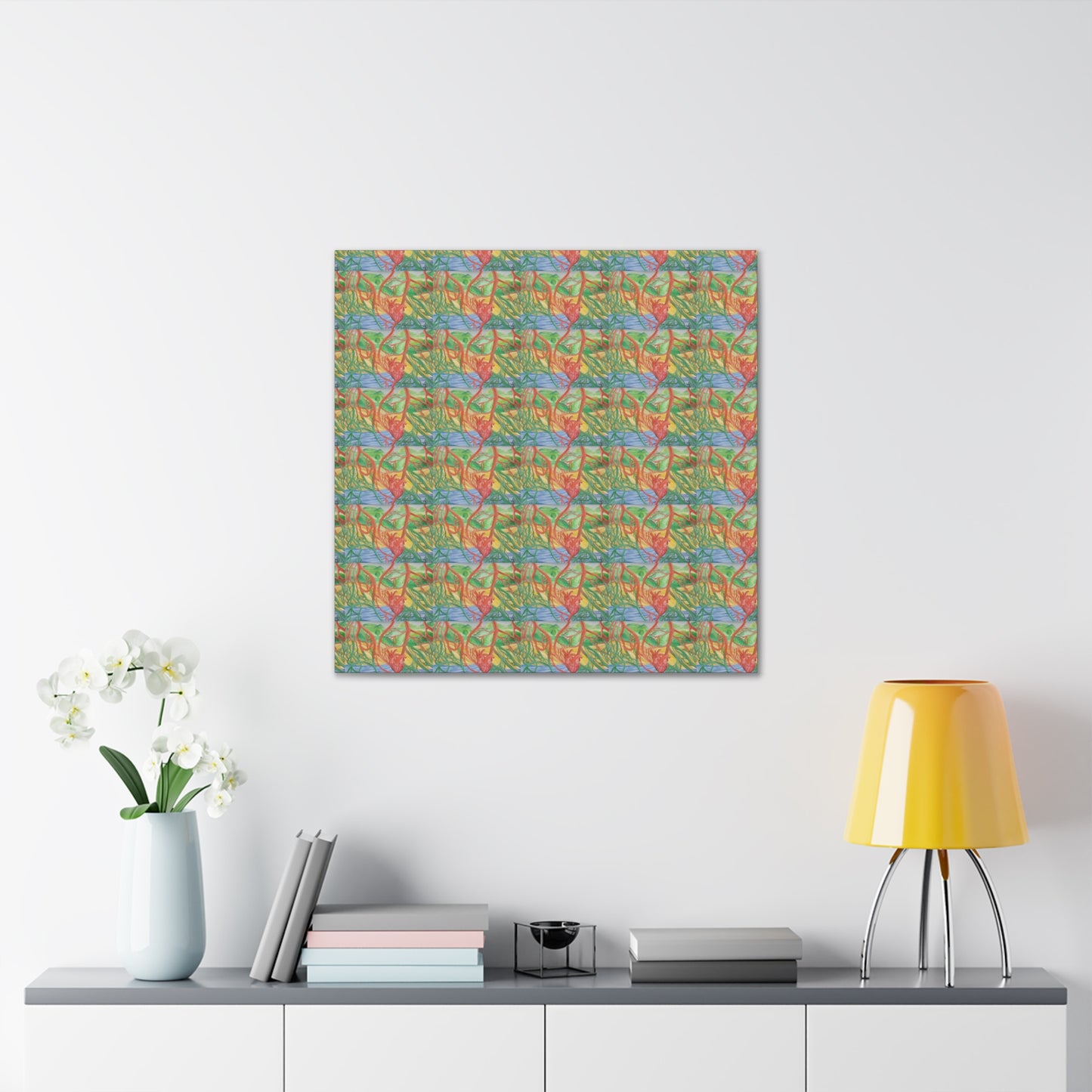 Eco Cardiology Canvas Gallery Wraps