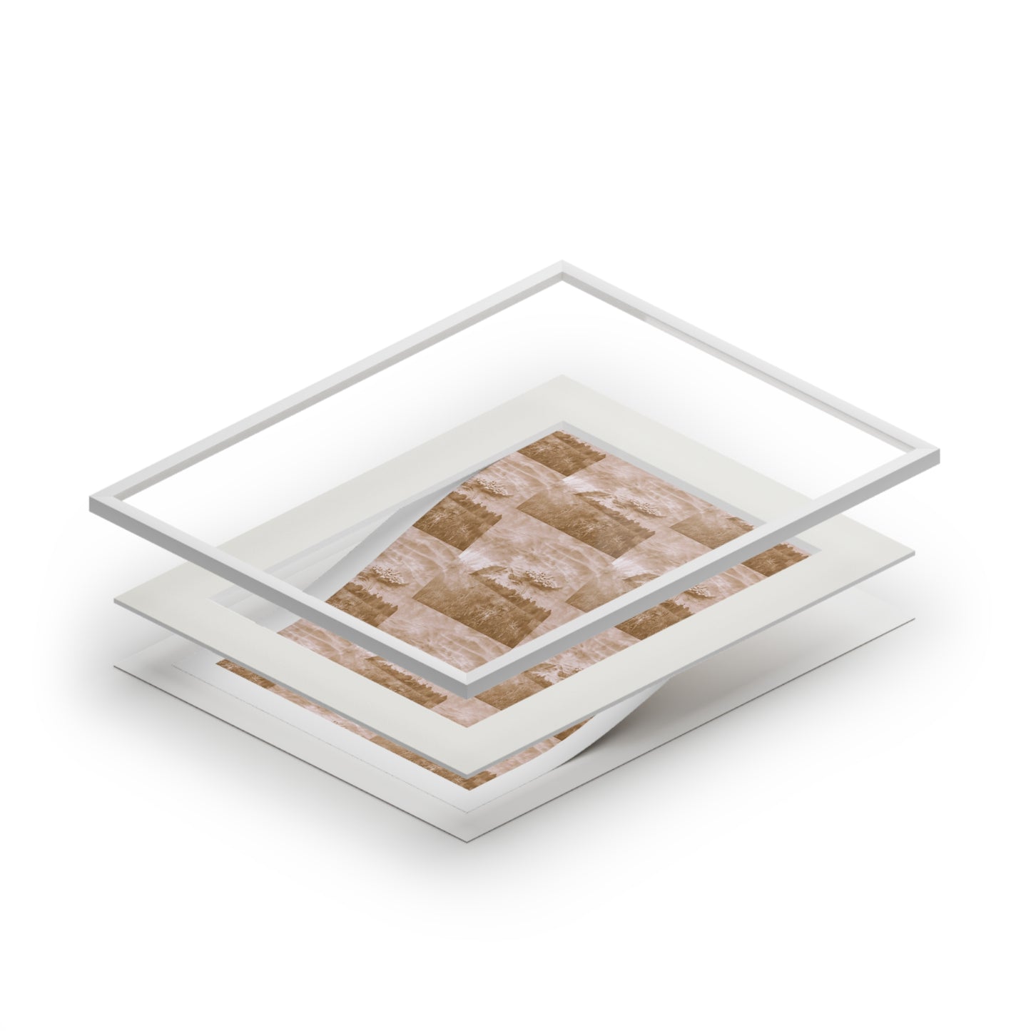 Sepian Exploration  Fine Art Prints (Passepartout Paper Frame)