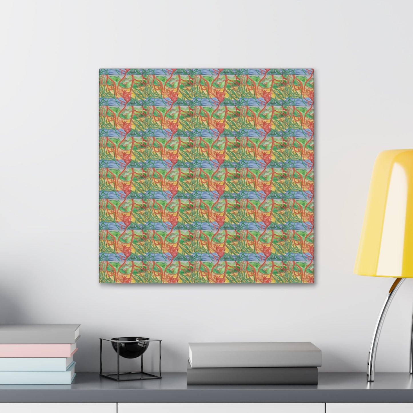 Eco Cardiology Canvas Gallery Wraps