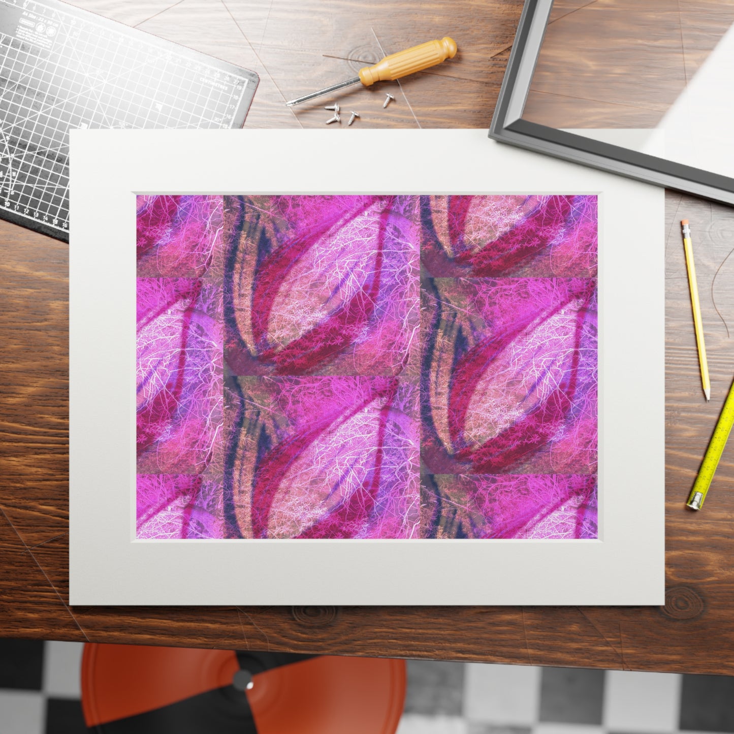 Bloom  Fine Art Prints (Passepartout Paper Frame)