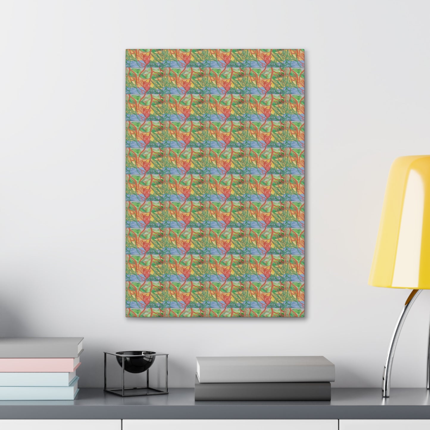 Eco Cardiology Canvas Gallery Wraps