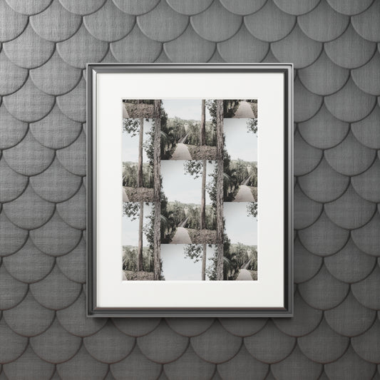 Path Ahead  Fine Art Prints (Passepartout Paper Frame)