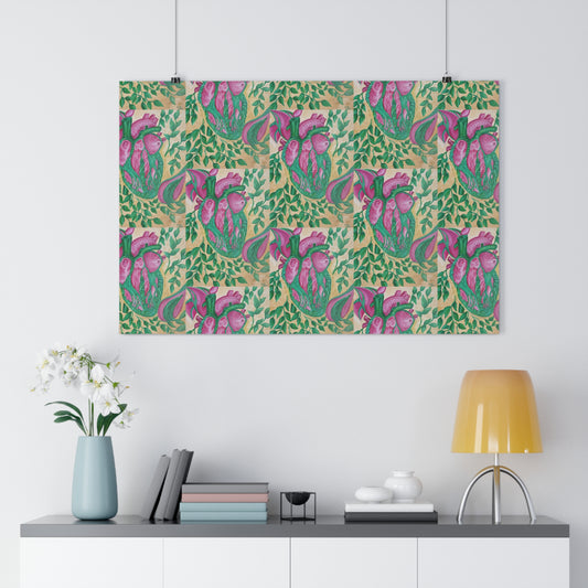 Green Cardiology  Giclée Art Print