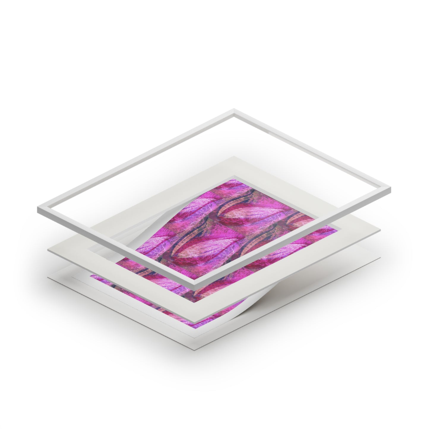 Bloom  Fine Art Prints (Passepartout Paper Frame)