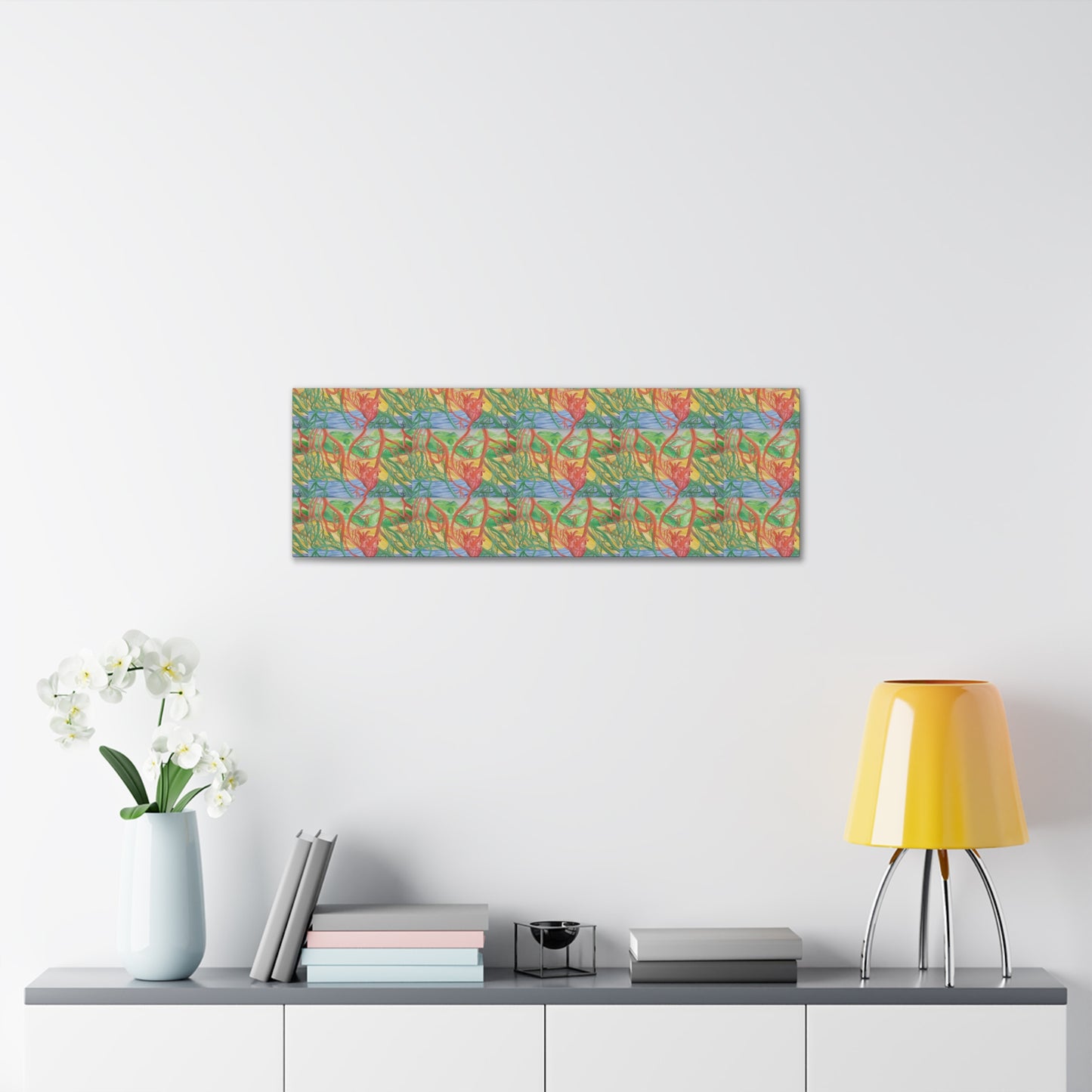 Eco Cardiology Canvas Gallery Wraps