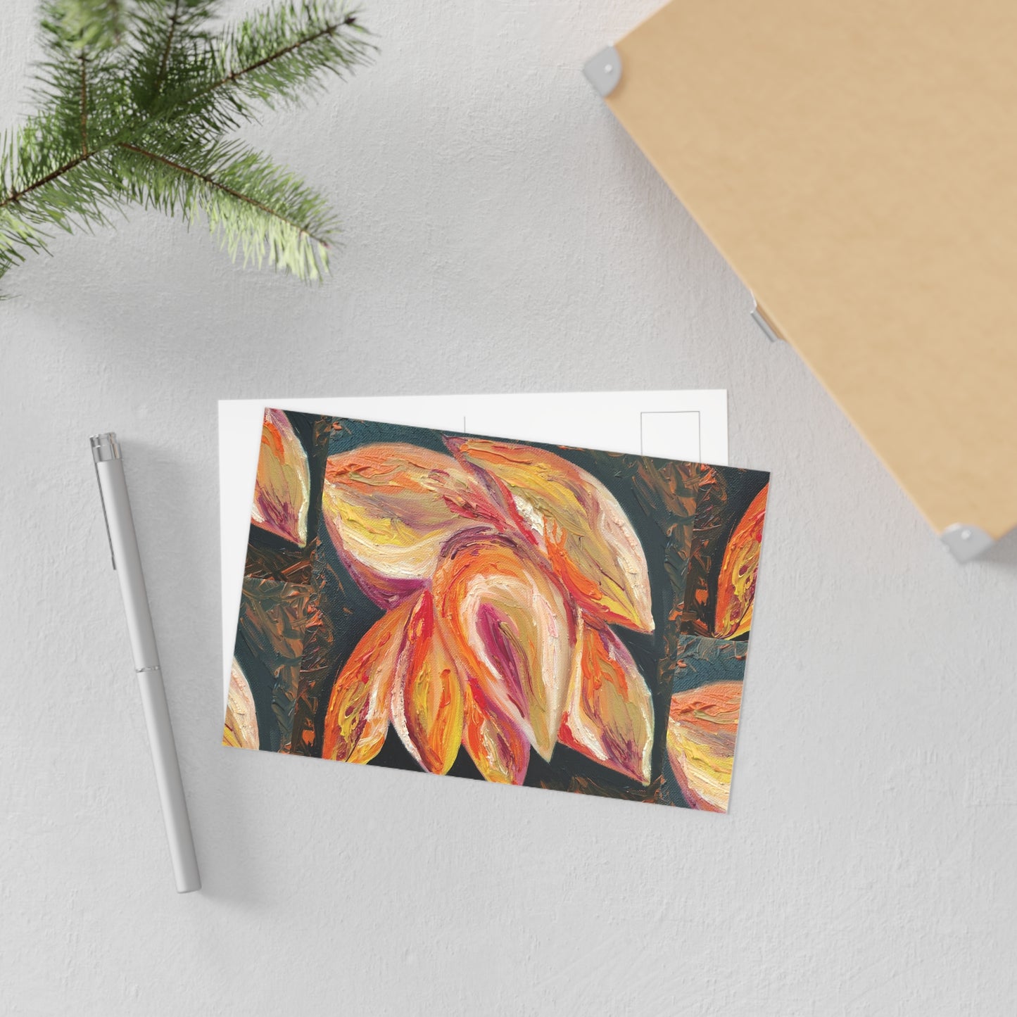 Drama of Awakening  Fine Art Postcards