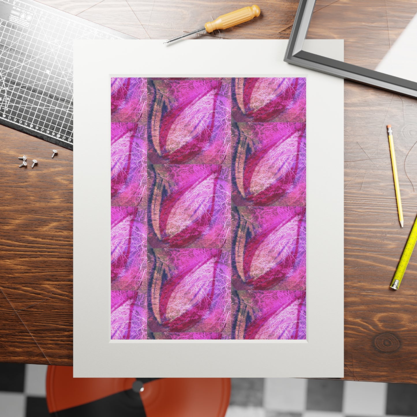 Bloom  Fine Art Prints (Passepartout Paper Frame)