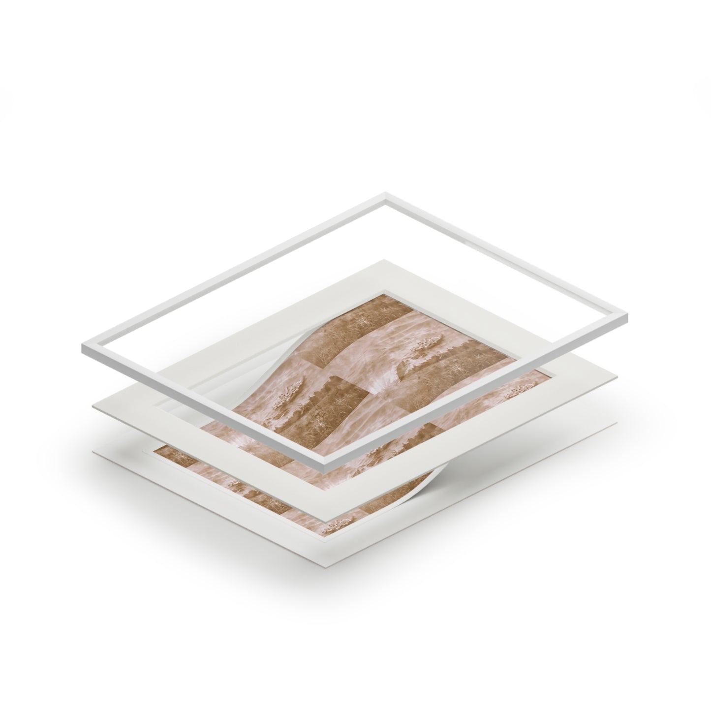 Sepian Exploration  Fine Art Prints (Passepartout Paper Frame)