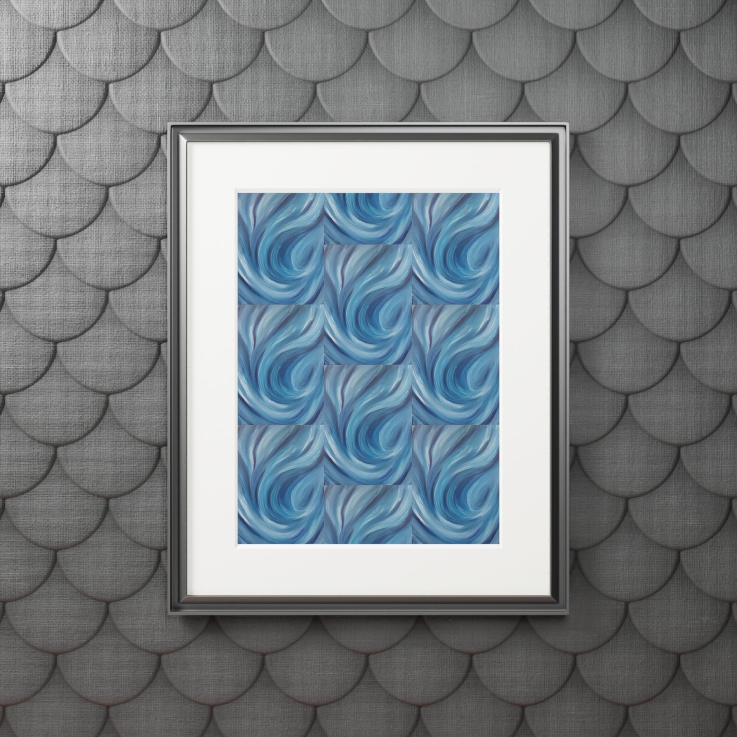 Intrinsic Reflection Fine Art Prints (Passepartout Paper Frame)