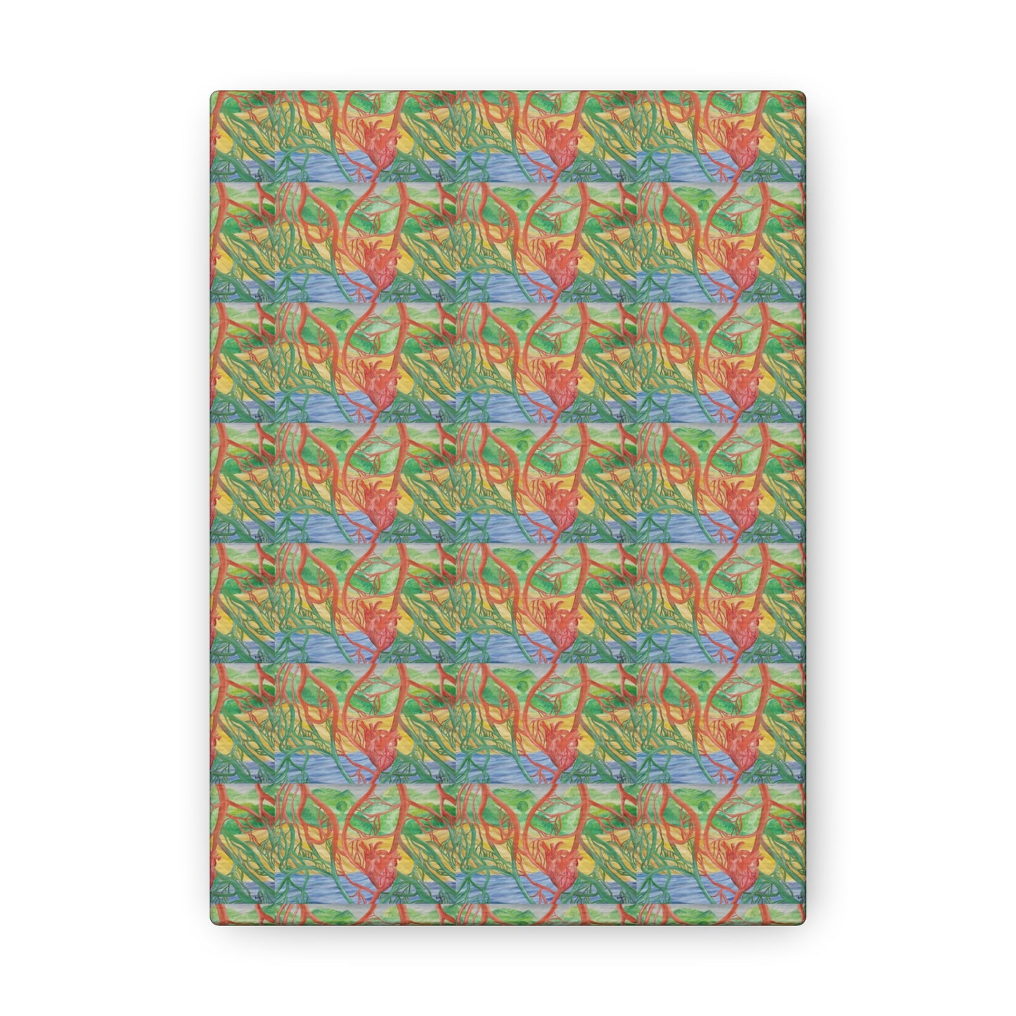 Eco Cardiology Canvas Gallery Wraps