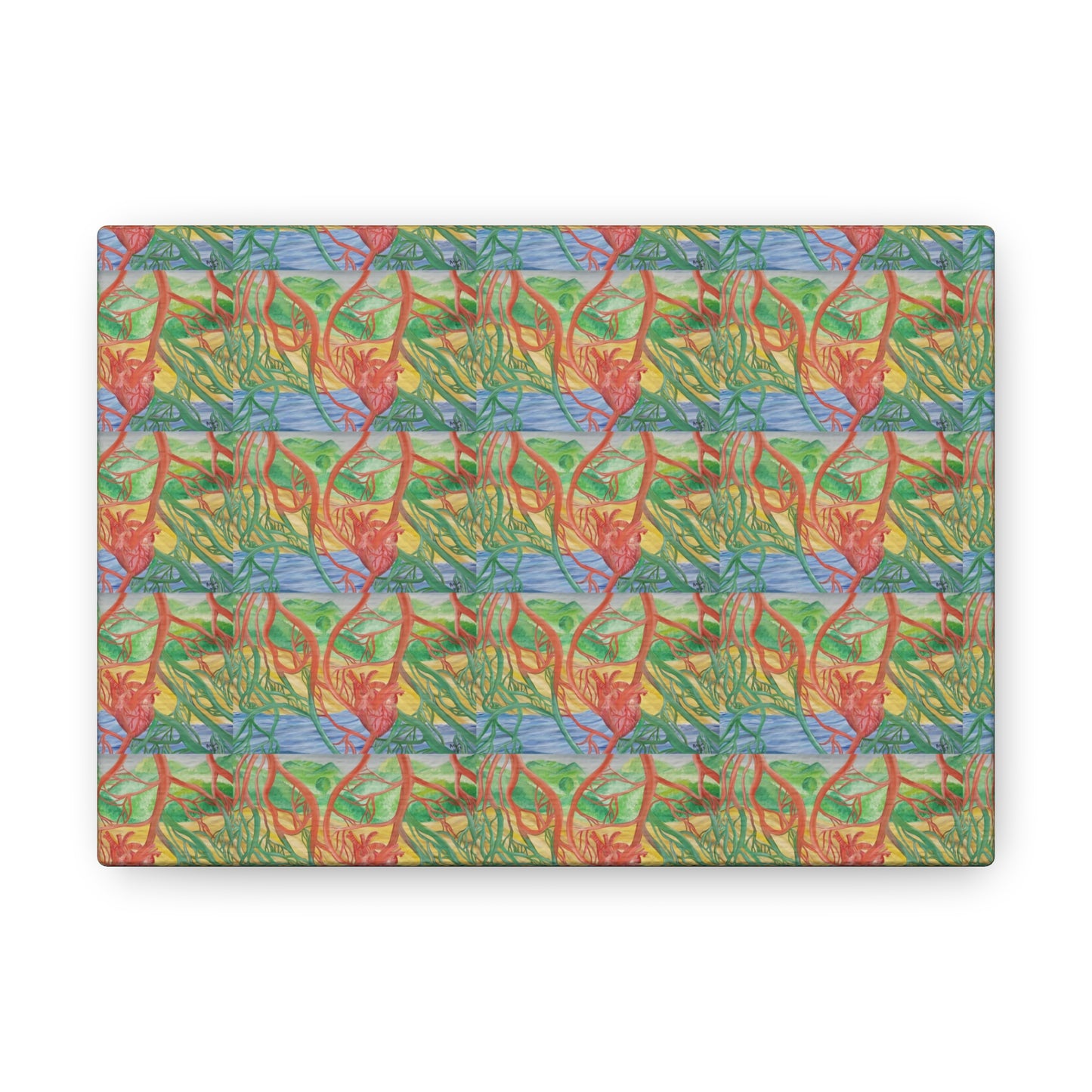 Eco Cardiology Canvas Gallery Wraps