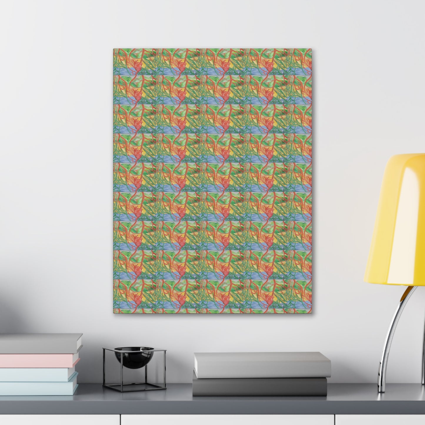 Eco Cardiology Canvas Gallery Wraps