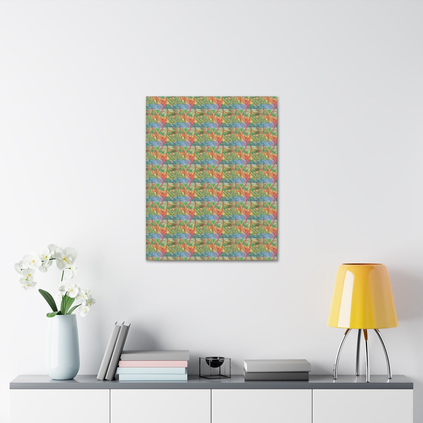 Eco Cardiology Canvas Gallery Wraps