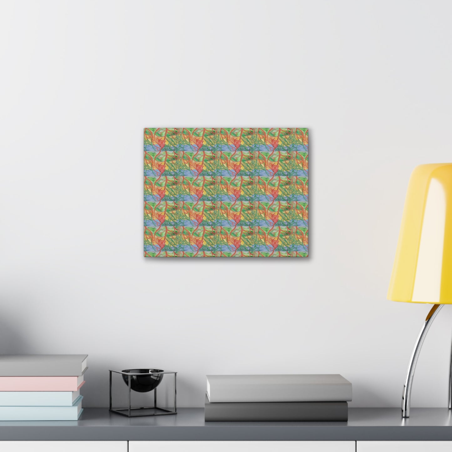 Eco Cardiology Canvas Gallery Wraps