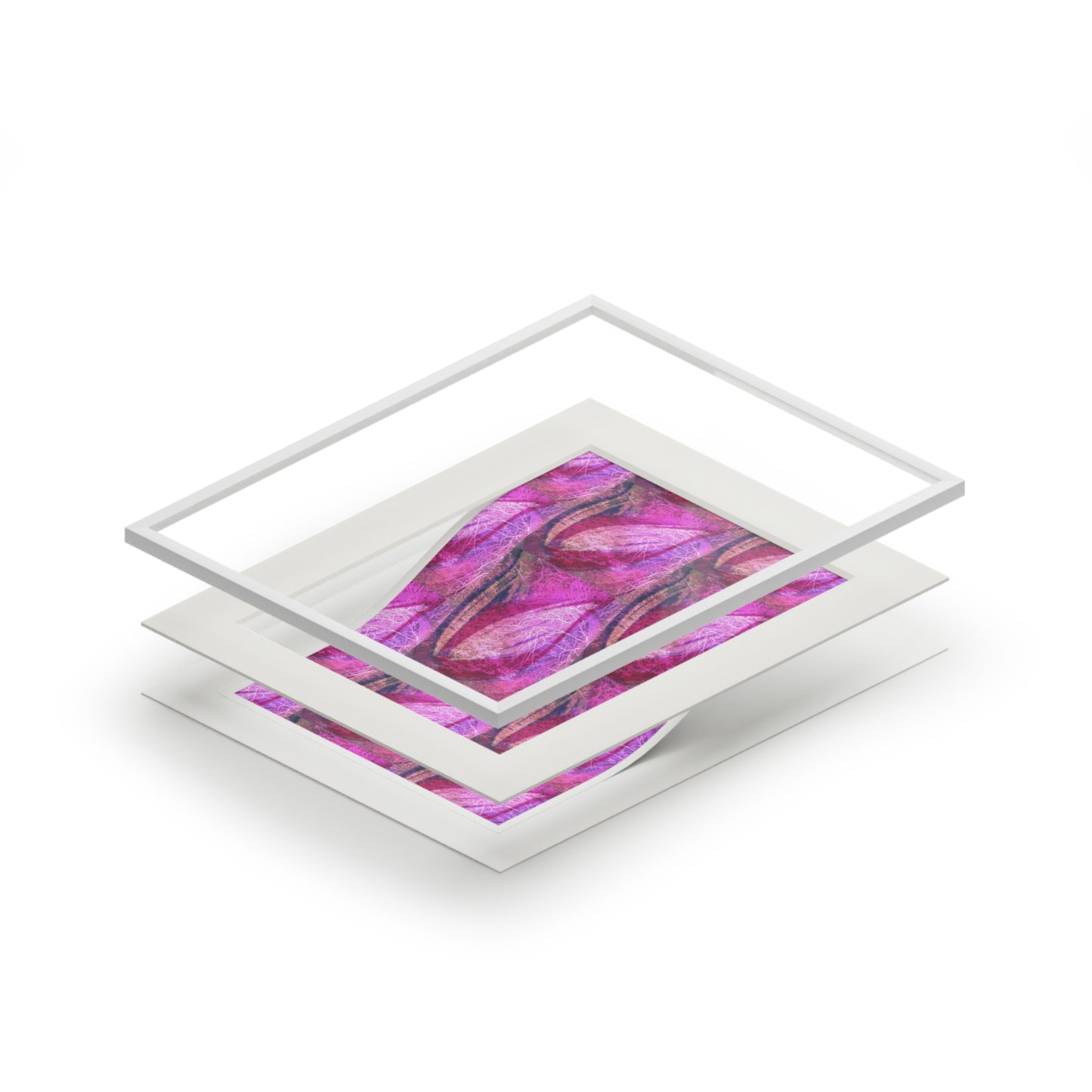 Bloom  Fine Art Prints (Passepartout Paper Frame)