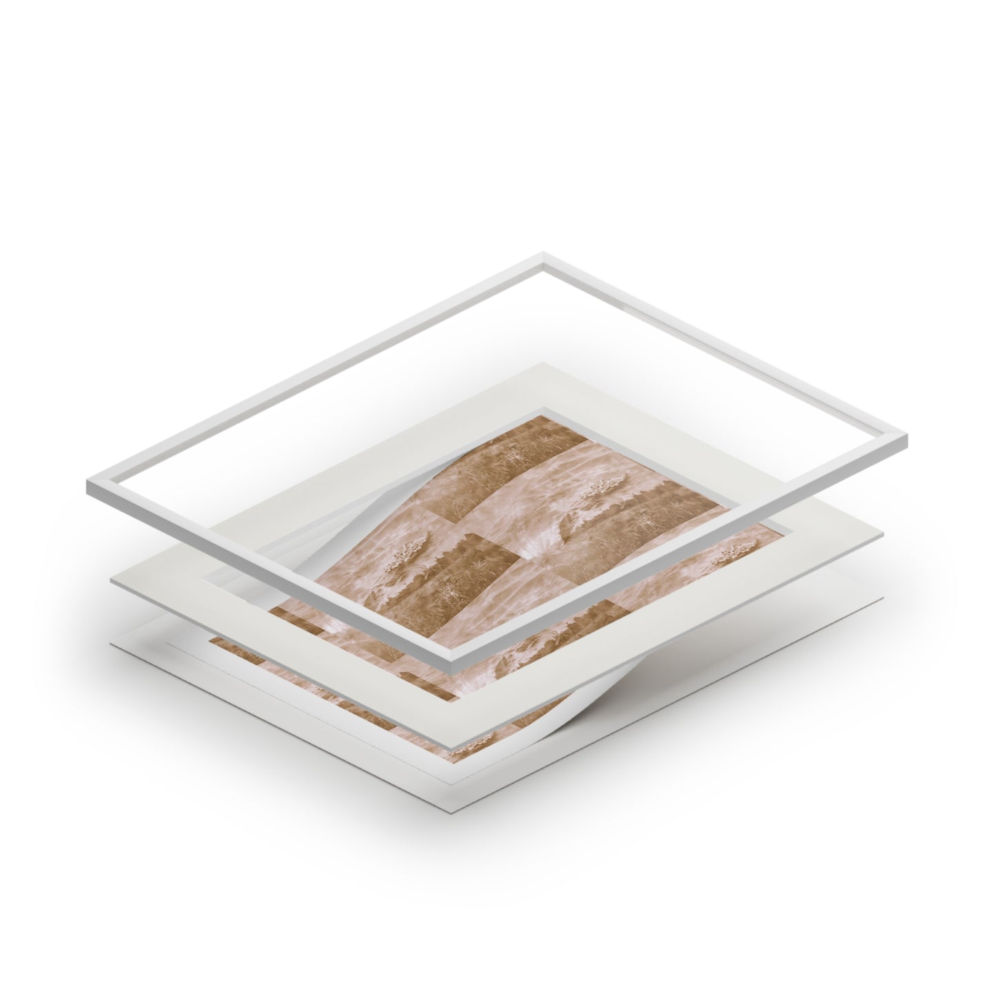 Sepian Exploration  Fine Art Prints (Passepartout Paper Frame)