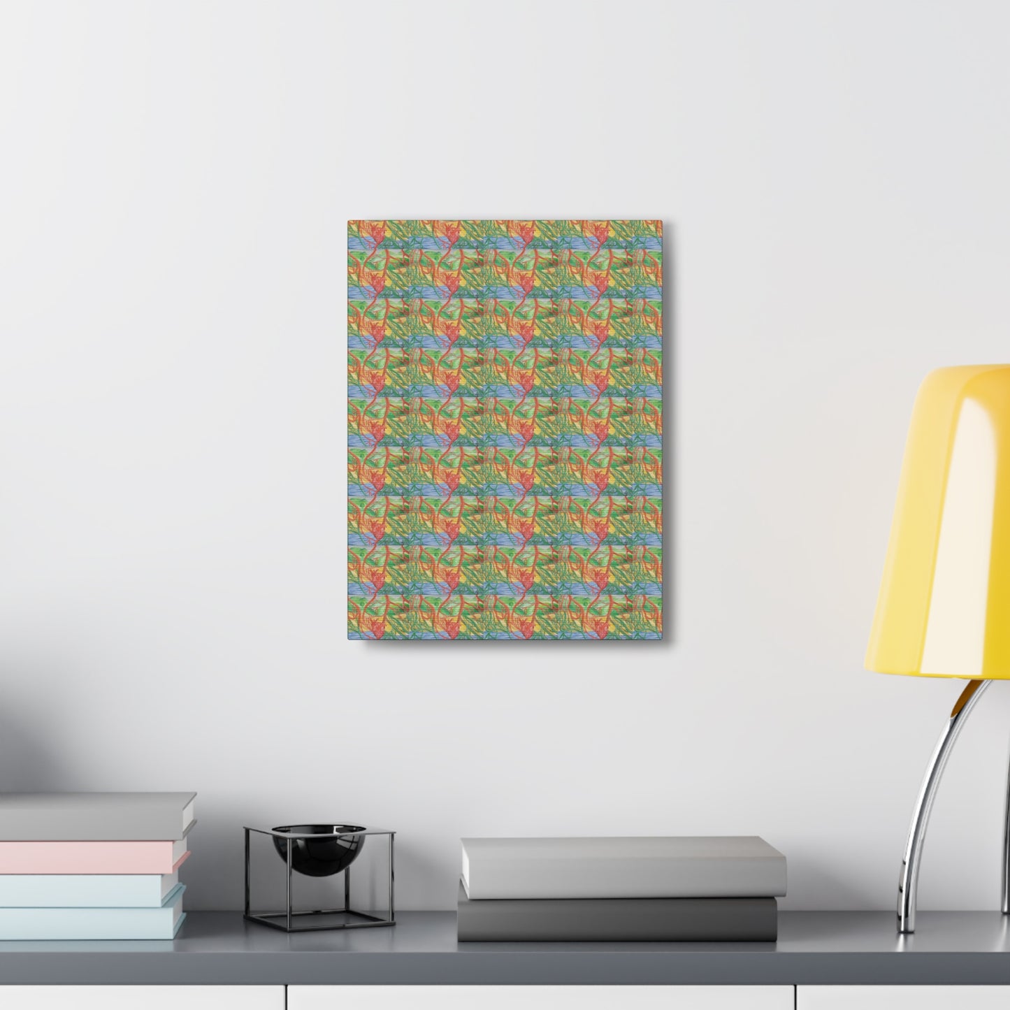 Eco Cardiology Canvas Gallery Wraps