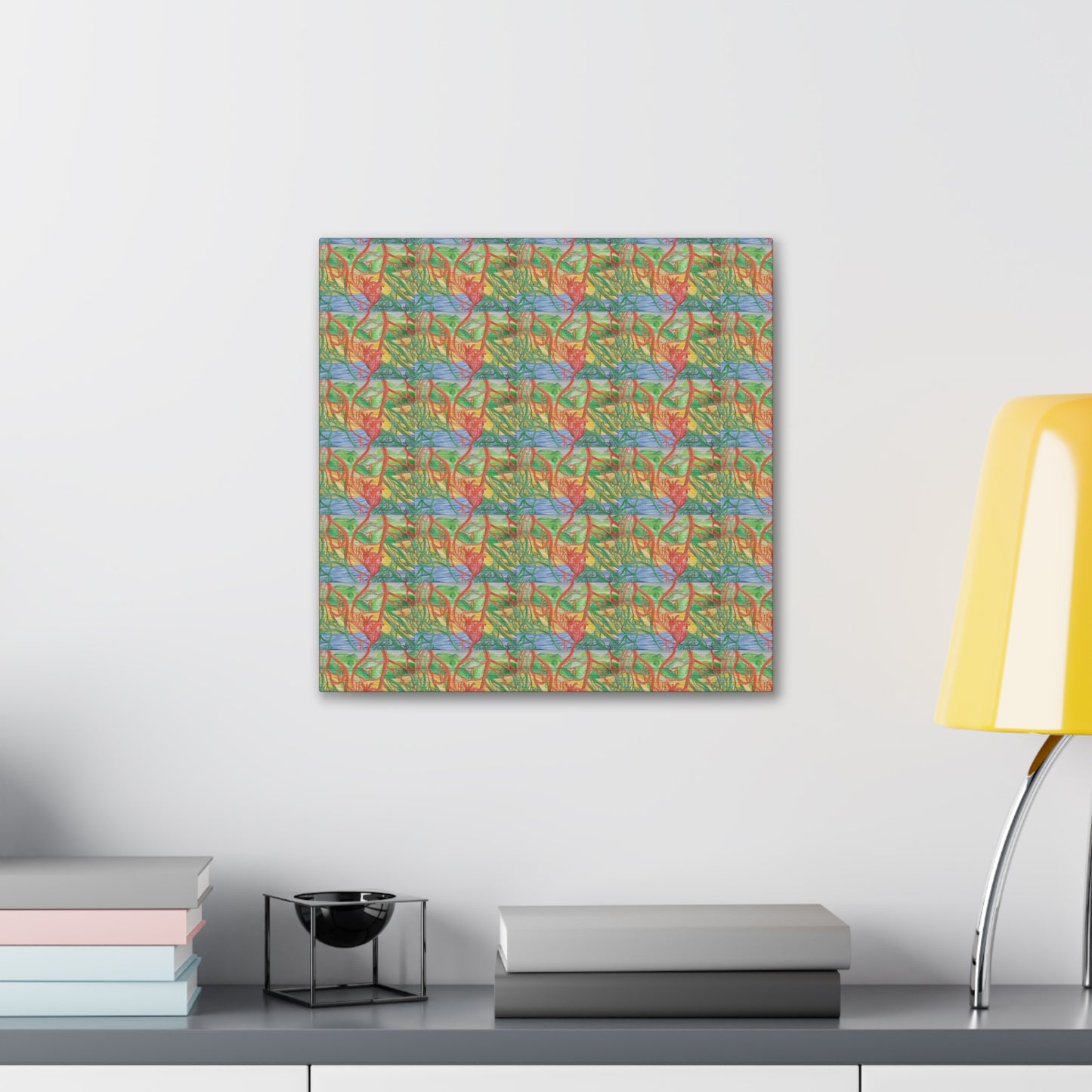 Eco Cardiology Canvas Gallery Wraps