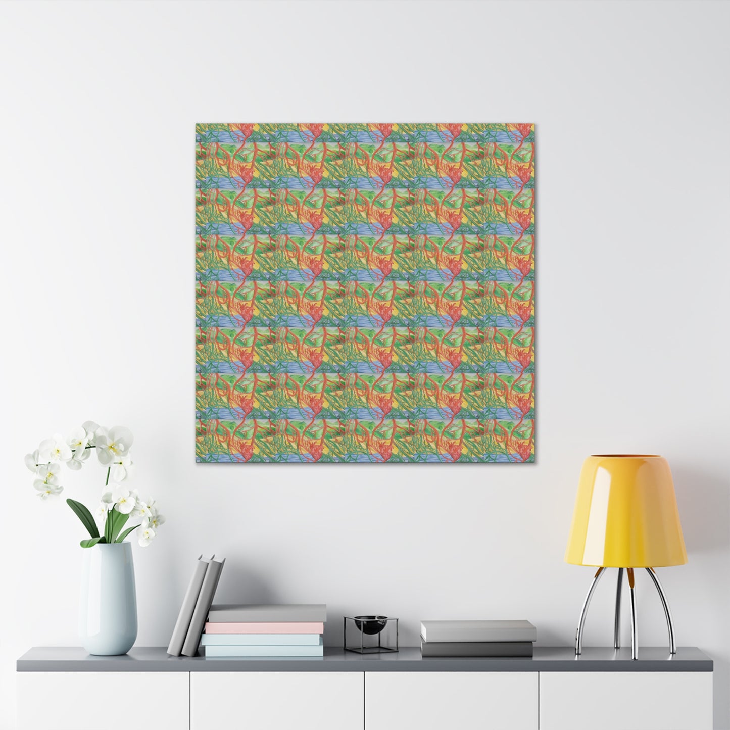 Eco Cardiology Canvas Gallery Wraps