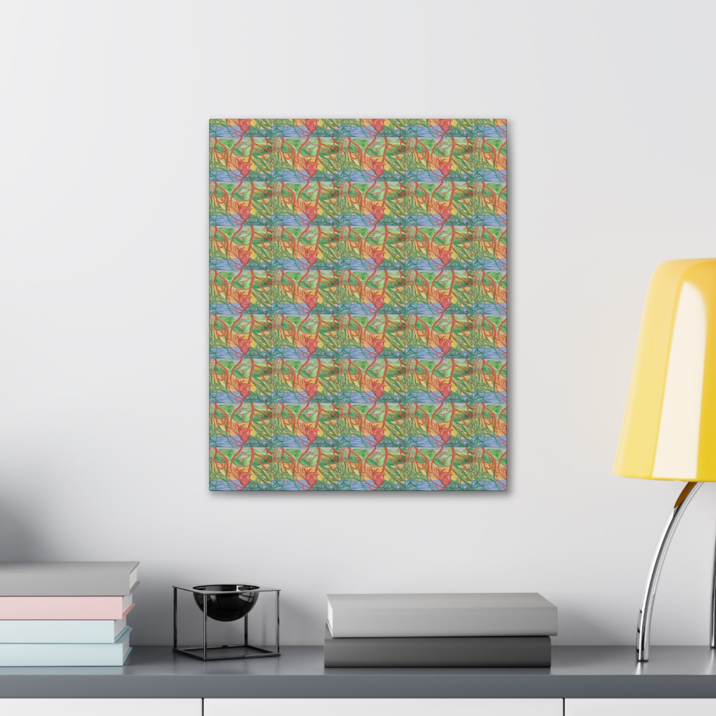 Eco Cardiology Canvas Gallery Wraps