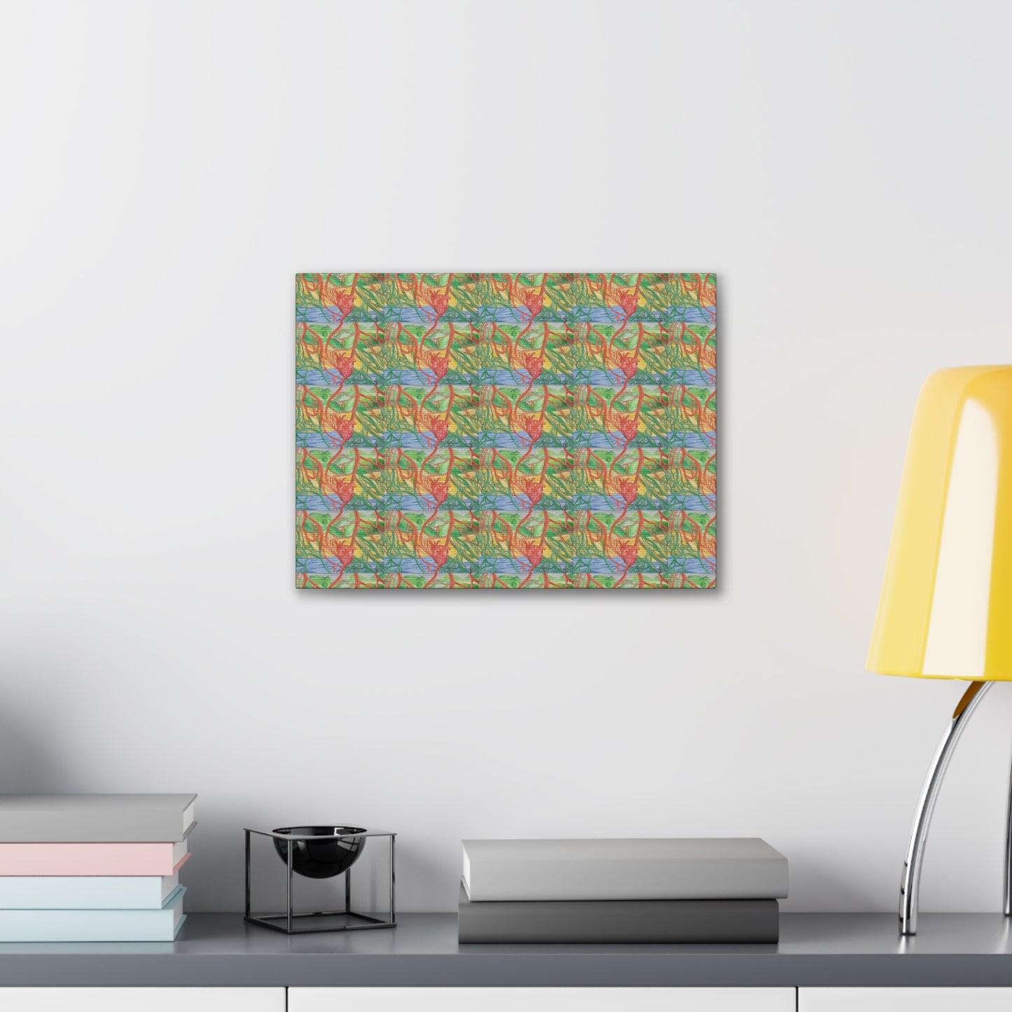 Eco Cardiology Canvas Gallery Wraps