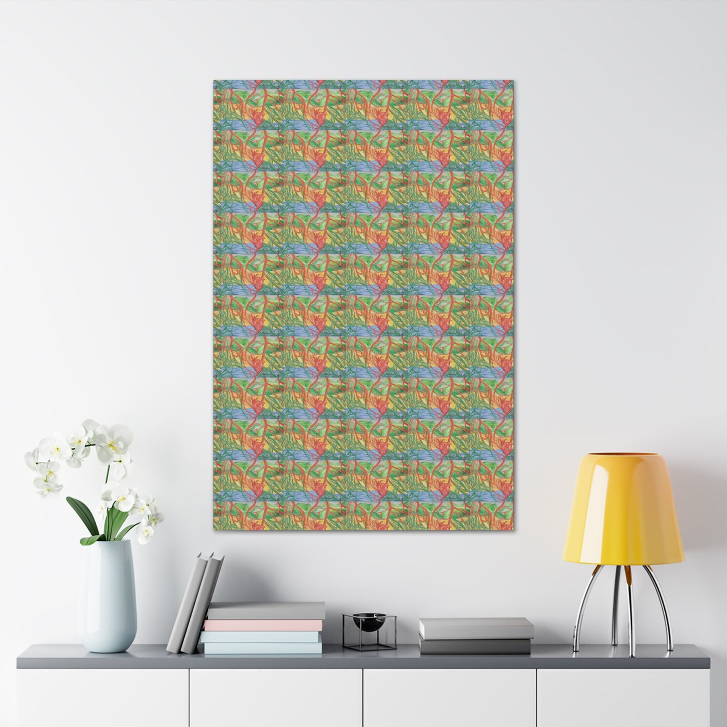 Eco Cardiology Canvas Gallery Wraps