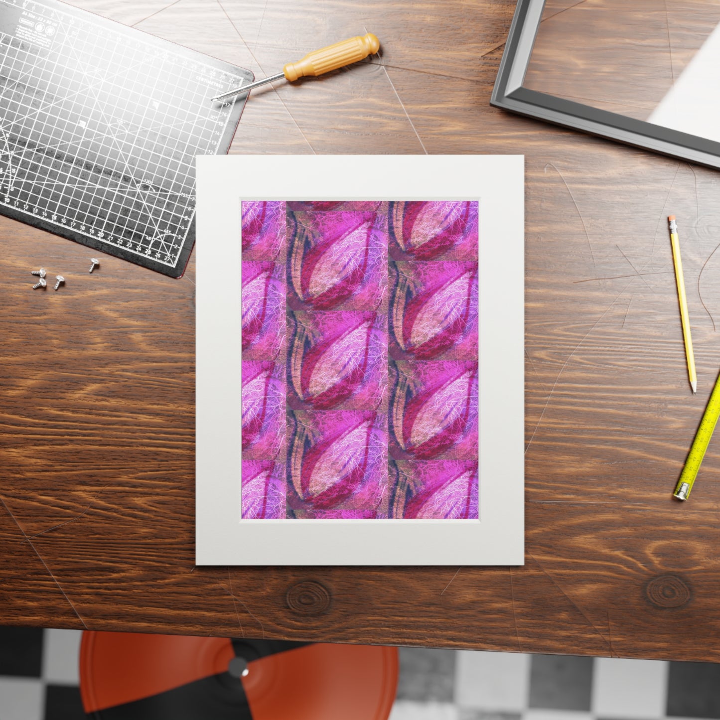 Bloom  Fine Art Prints (Passepartout Paper Frame)