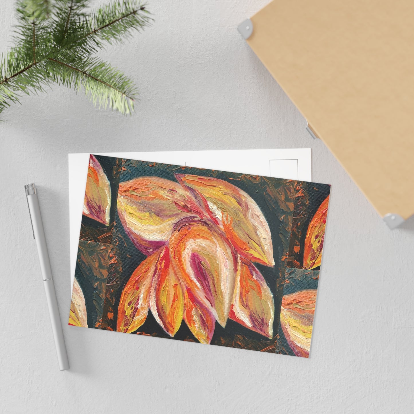 Drama of Awakening  Fine Art Postcards