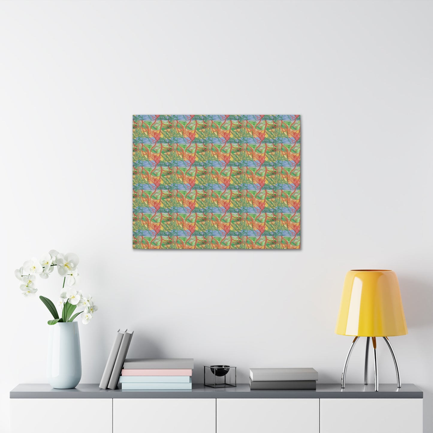 Eco Cardiology Canvas Gallery Wraps